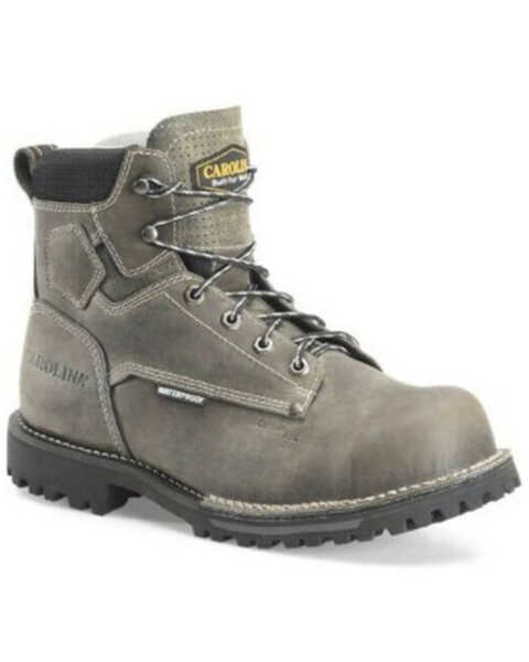 Image #1 - Carolina Men's Pitstop Waterproof Work Boots - Carbon Toe, No Color, hi-res