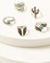 Image #1 - Shyanne Women's Wildheart Ring Set - 5 Piece, Silver, hi-res