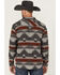 Image #4 - Cody James Men's Atoka Southwestern Print Long Sleeve Snap Western Shirt, Grey, hi-res