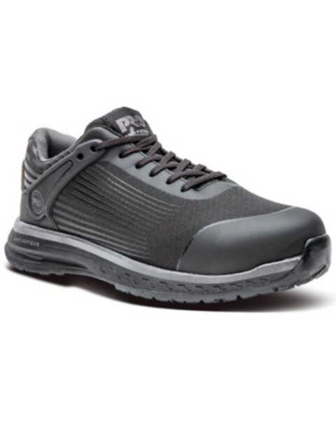 Image #1 - Timberland Pro Men's Drivetrain Work Shoes - Composite Toe, Black, hi-res