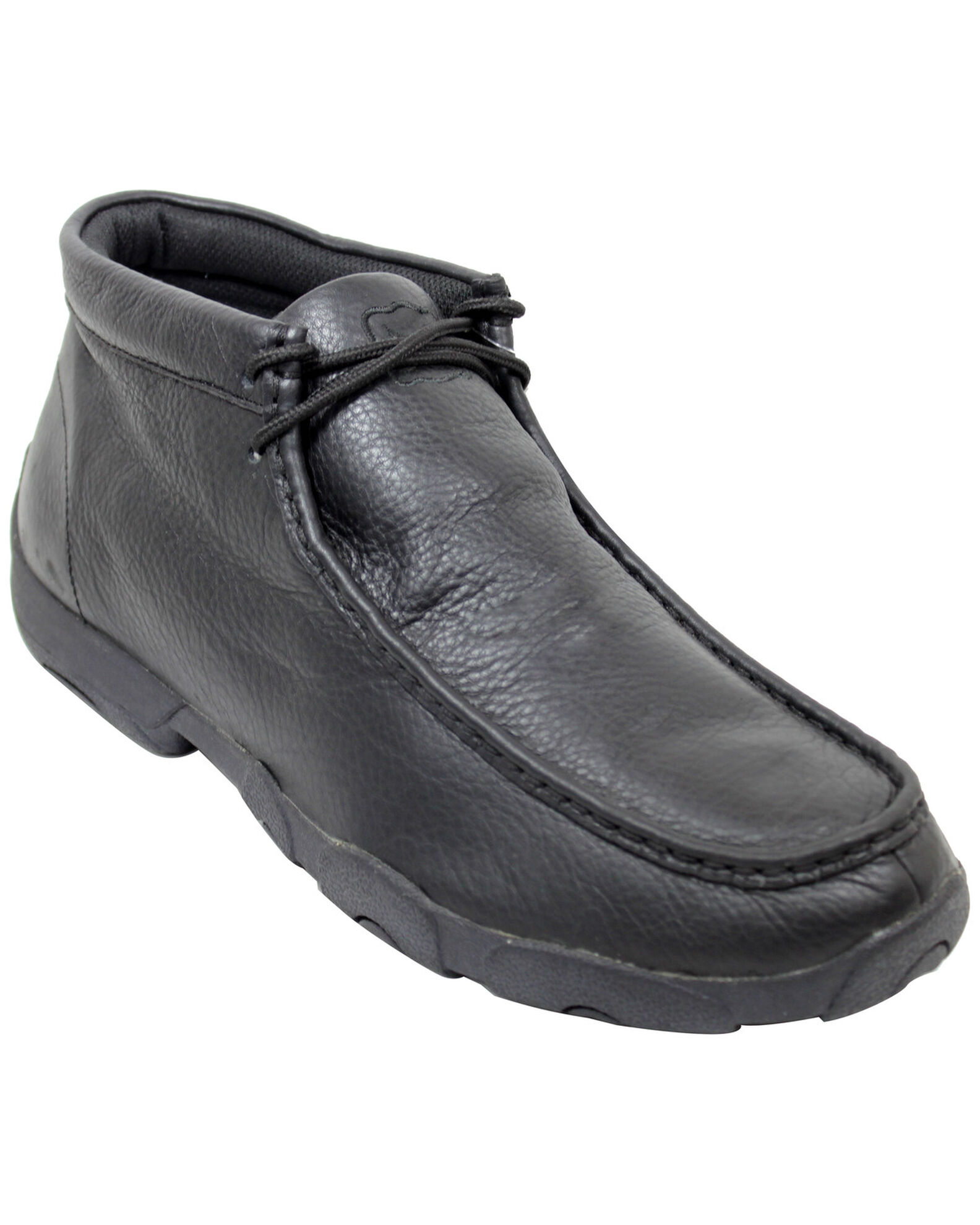 Image #1 - Twisted X Men's Driving Mocs - Moc Toe, Black, hi-res