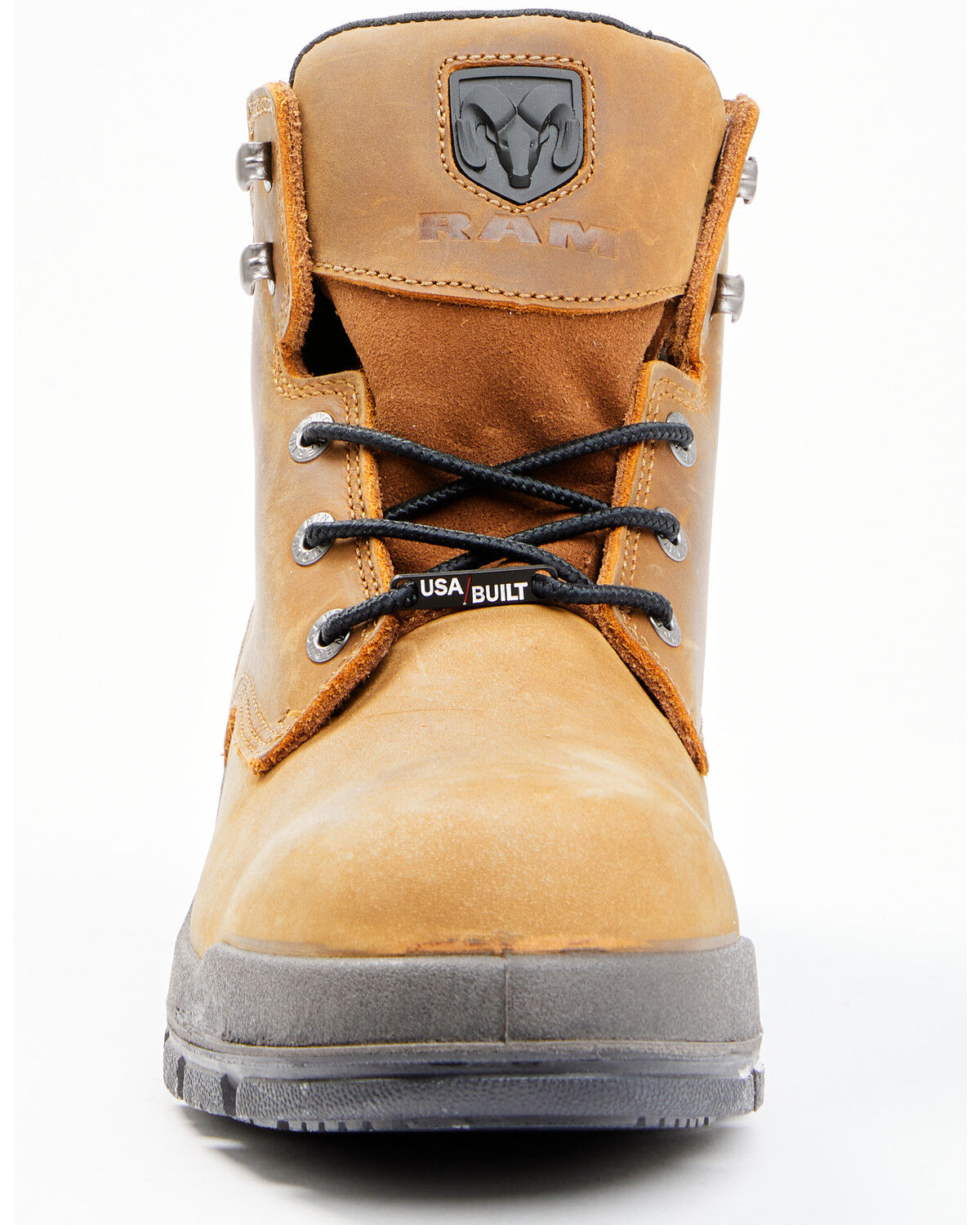 Image #4 - Wolverine x Ram Collection Men's Tradesman Work Boots - Composite Toe, Brown, hi-res