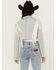 Image #4 - Azalea Wang Women's Halina Fringe Light Wash Cropped Denim Jacket, Light Wash, hi-res