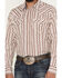 Image #3 - Moonshine Spirit Men's Racer Striped Print Long Sleeve Snap Western Shirt, White, hi-res