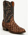 Image #1 - Dan Post Men's Exotic Pirarucu Western Boots - Round Toe, Chocolate, hi-res