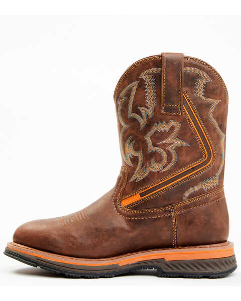 Image #3 - Cody James Men's Disruptor Tyche Chill Zone Soft Pull On Work Boots - Soft Toe , Brown, hi-res