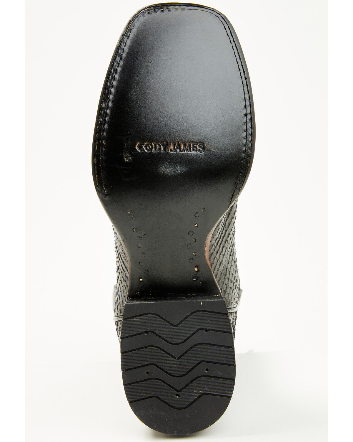 Image #7 - Cody James Men's Exotic Python Western Boots - Broad Square Toe, Grey, hi-res