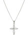 Image #1 - Montana Silversmiths Women's Silver Tangled Arms Cross Necklace, Silver, hi-res