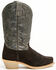 Image #2 - Smoky Mountain Men's Santa Fe Performance Western Boots - Square Toe, Black, hi-res