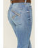 Image #4 - Ariat Women's R.E.A.L. Medium Wash Alice Slim Trouser Denim Jeans, Medium Wash, hi-res