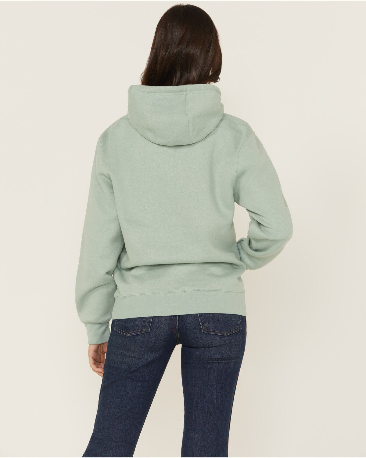 Image #4 - Troll Co Women's Rodeo Graphic Hoodie, Seafoam, hi-res