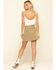 Image #5 - Free People Women's Days in The Sun Suede Skirt, Olive, hi-res