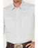 Wrangler 20X Men's Competition Advanced Comfort Print Long Sleeve Snap Shirt, Blue, hi-res