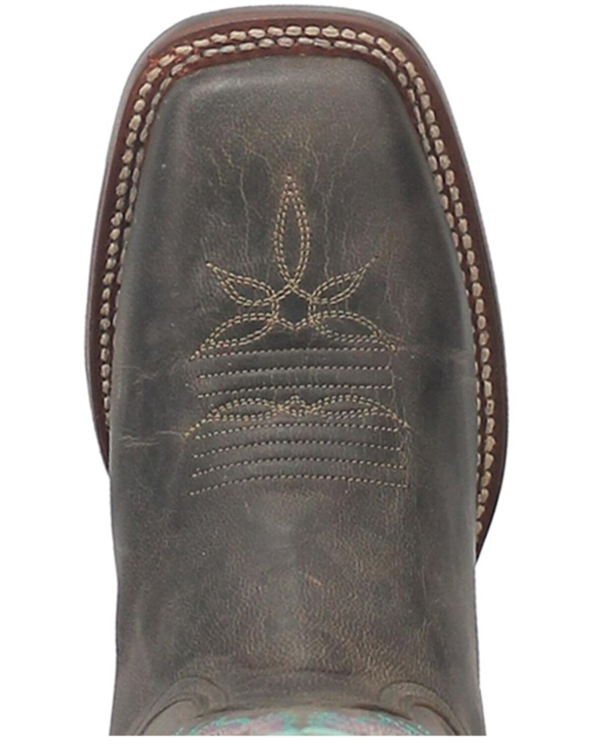 Image #6 - Dan Post Women's Kendall Western Performance Boots - Broad Square Toe, Black, hi-res