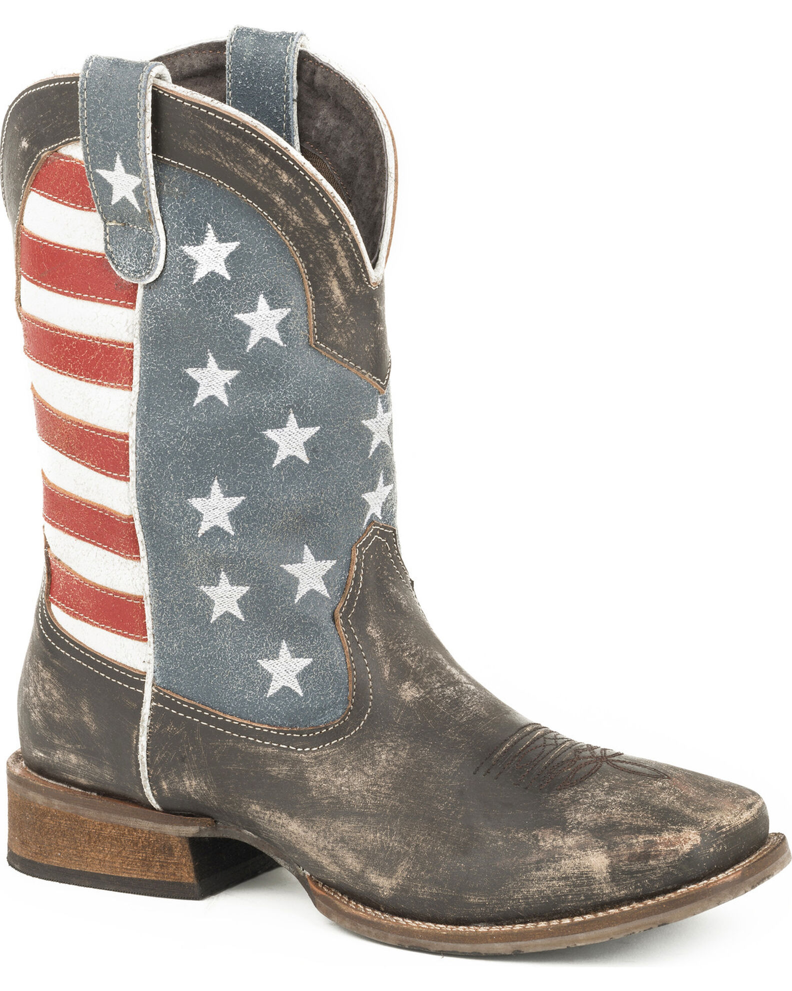 American flag western boots deals