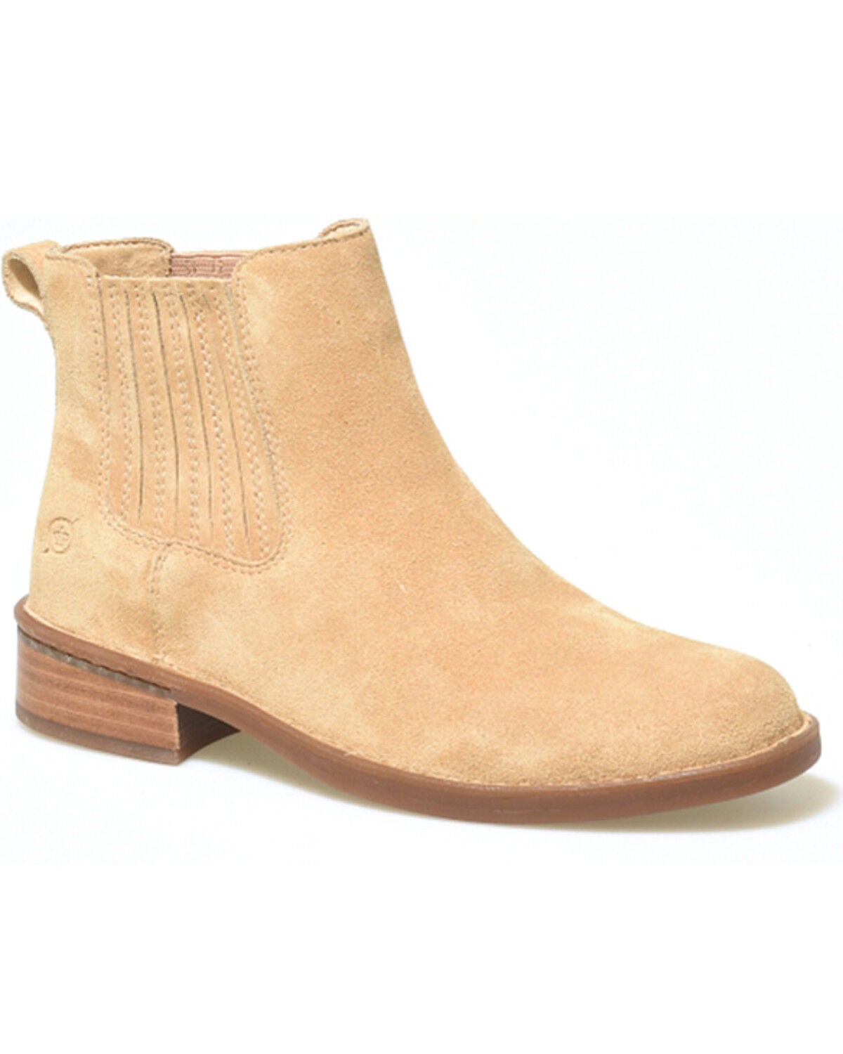 Born Women's Cici Chelsea Booties - Round Toe, Natural, hi-res