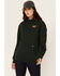 Image #2 - Troll Co Women's Rosie Graphic Hoodie, Forest Green, hi-res