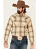 Ariat Men's Austin Retro Large Plaid Long Sleeve Western Shirt , Green, hi-res
