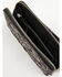 Shyanne Women's Velvet Embroidered Wallet, Black, hi-res