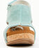 Image #4 - Very G Women's Isabella Suede Sandals , Turquoise, hi-res