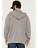 Image #4 - Carhartt Men's FR Force Original Fit Zip-Front Hooded Work Jacket, Grey, hi-res