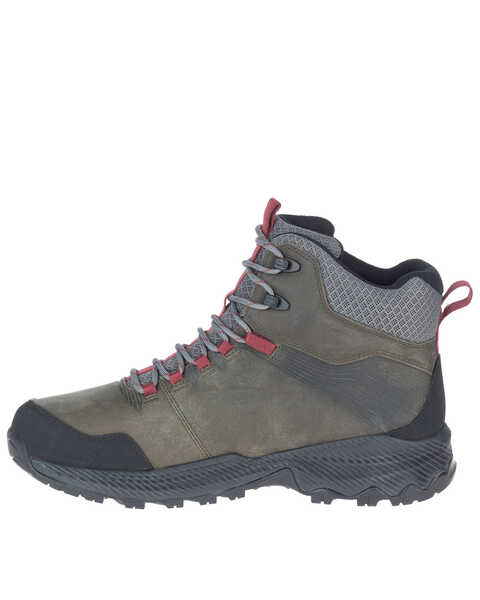 Merrell Men's Forestbound Waterproof Hiking Boots - Soft Toe, Grey, hi-res