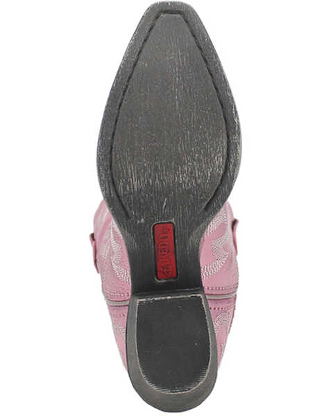 Image #7 - Laredo Women's Dream Girl Western Boots - Snip Toe, Pink, hi-res