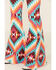 Ranch Dress'n Women's Dakota Southwestern Flare Leg Jeans, Burgundy, hi-res