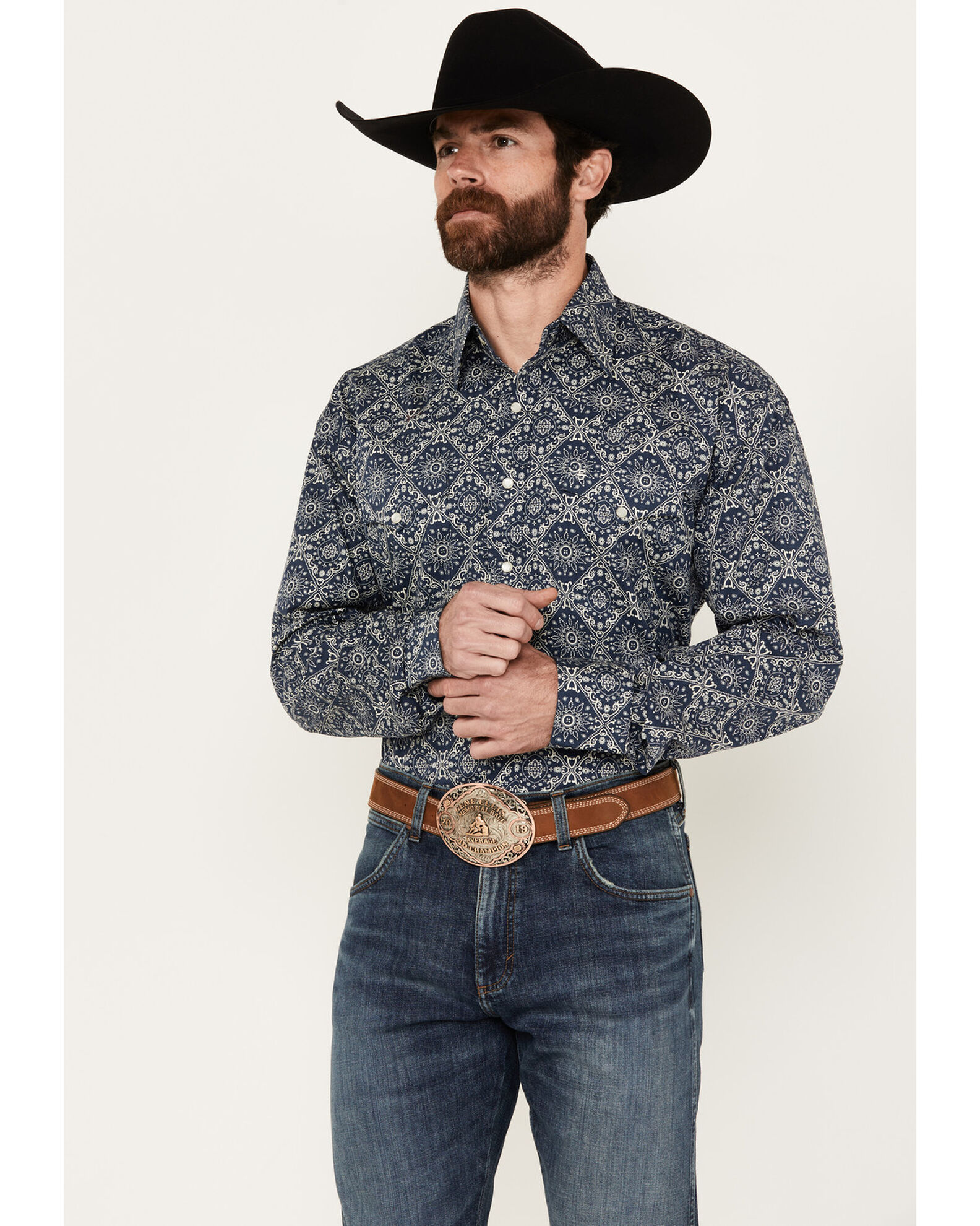 Stetson pearl snap shirts hotsell