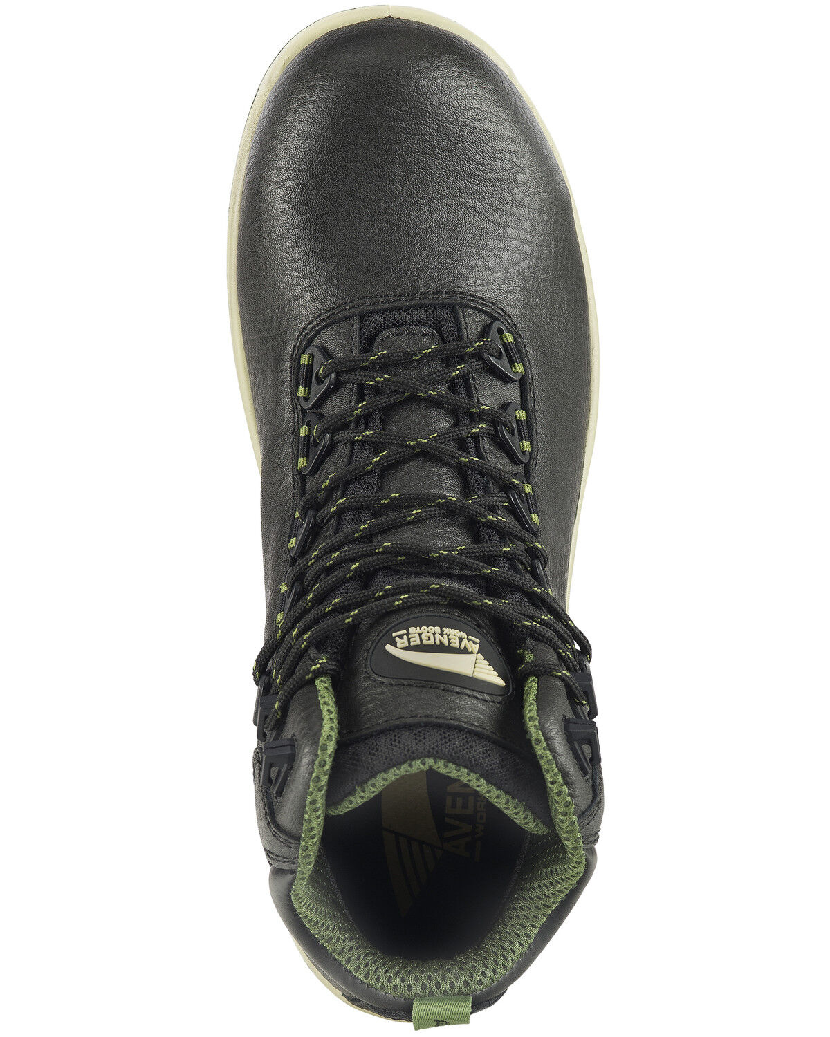 Image #6 - Avenger Men's Breaker Work Boots - Composite Toe, Black, hi-res