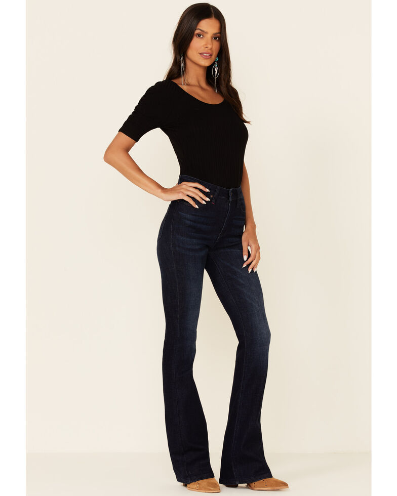 Idyllwind Women's Vintage Vegas Bootcut Jeans, Dark Blue, hi-res