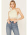 Image #2 - Fornia Women's Halter Lace Trim Bralette, Mint, hi-res