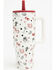 Image #1 - Boot Barn 40oz Vegas Luck Tumbler with Straw, Cream, hi-res