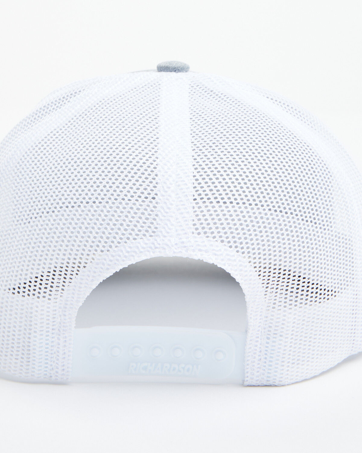 Image #3 - Salty Rodeo Men's Liberty Trucker Cap, Grey, hi-res
