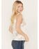 Image #2 - Idyllwind Women's Abby Wild and Free Embellished Graphic Tank, Ivory, hi-res