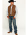Image #10 - Cody James Men's Dusty 2.0 Oil Skin Zip-Up Vest , , hi-res