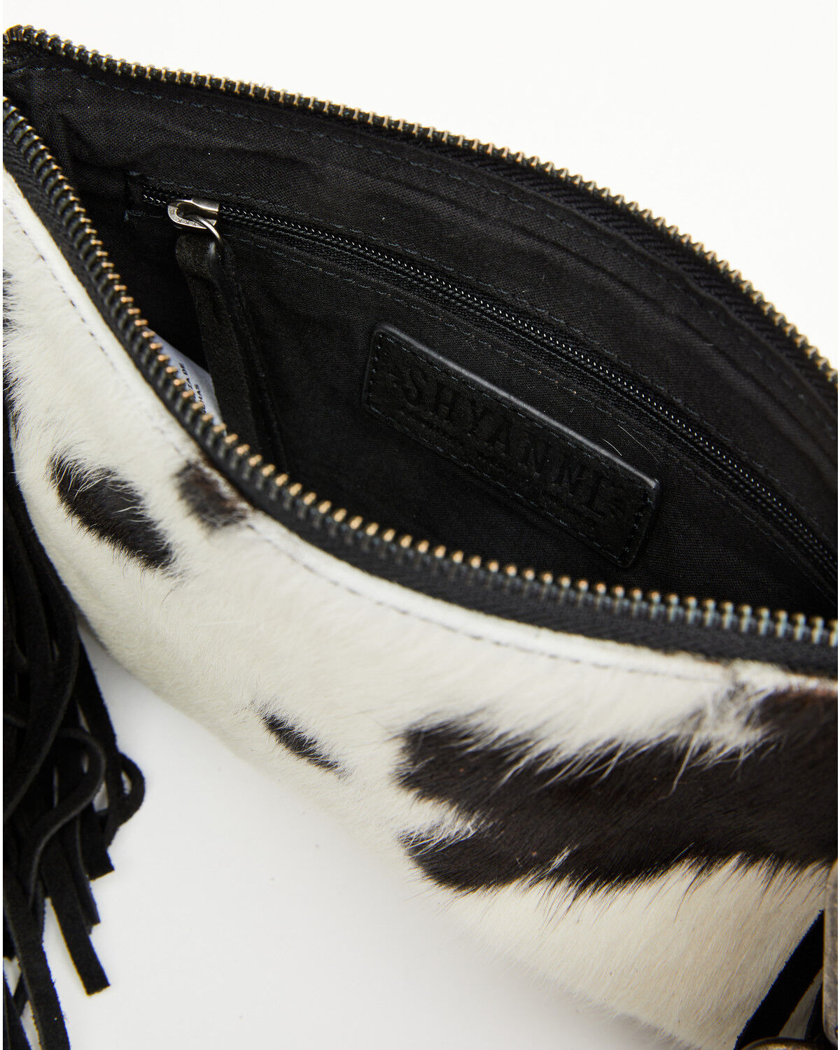 Image #4 - Shyanne Women's Meadow Hairon Leather Crossbody Bag, Black, hi-res