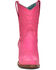 Image #3 - Corral Women's Embroidered Ankle Western Boots - Snip Toe, Fuchsia, hi-res