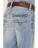 Image #2 - Cody James Boys' Arlo Light Wash Slim Bootcut Jeans - Sizes 4-8, Blue, hi-res