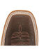Image #5 - Justin Men's Caddo Stone Western Boots - Broad Square Toe, Brown, hi-res