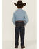 Cody James Little Boys' Night Hawk Dark Wash Stretch Slim Straight Jeans  - Sizes 4-7, Blue, hi-res