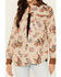 Image #3 - Tasha Pollizzi Women's Rodeo Conversation Print Snap Quilted Jacket, Tan, hi-res