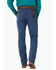 Image #2 - Wrangler Men's Dark Wash Slim Fit Denim Jeans, Blue, hi-res
