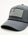 Image #2 - Hawx Men's Logo Flag Ball Cap, Charcoal, hi-res