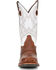 Double H Men's Marty Western Work Boots - Steel Toe, White, hi-res
