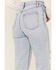 Image #3 - Vigoss Women's Distressed Tapered-Ankle Baggy High Rise Jeans, Blue, hi-res