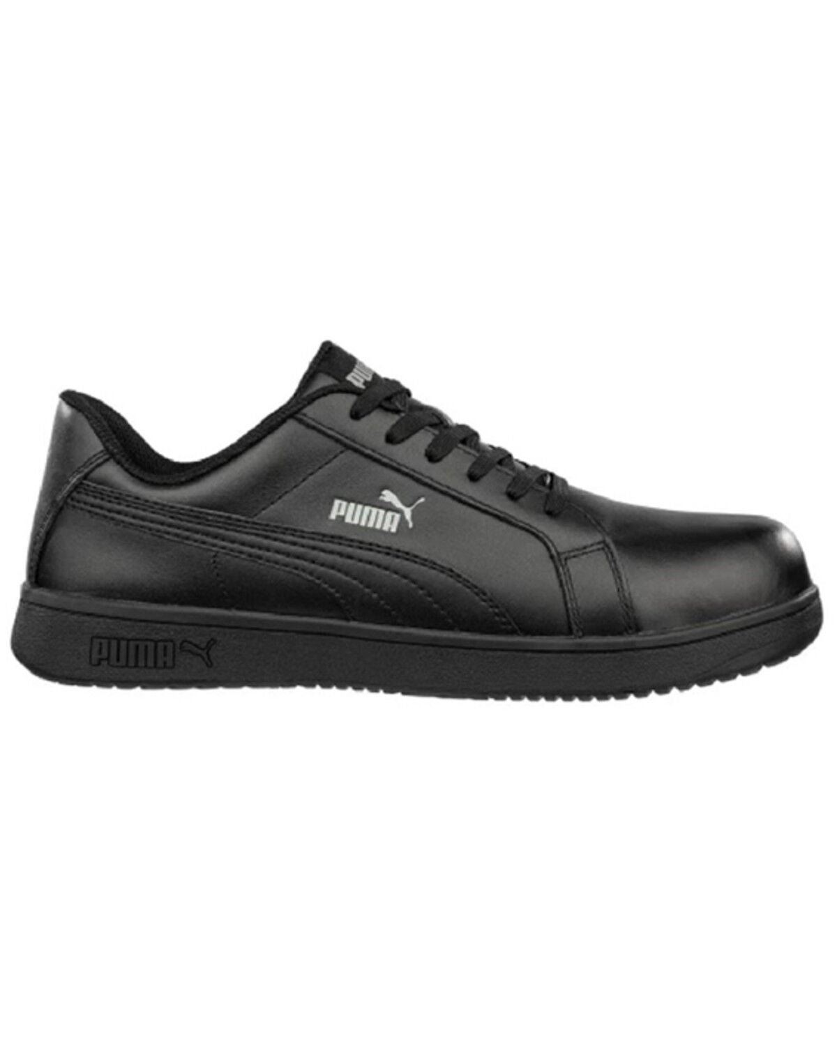 Puma Safety Women's Blast Low Slip Resistant Work Sneaker - Soft Toe, Black, hi-res