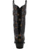 Image #5 - Black Star Women's Marfa Star Inlay Studded Leather Western Boot - Snip Toe, Black, hi-res