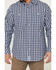 Image #3 - Resistol Men's Haven Small Plaid Print Long Sleeve Button Down Western Shirt, , hi-res