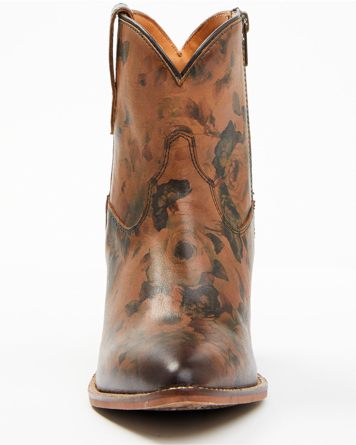 Image #4 - Shyanne Women's Libby Western Booties - Round Toe, Brown, hi-res